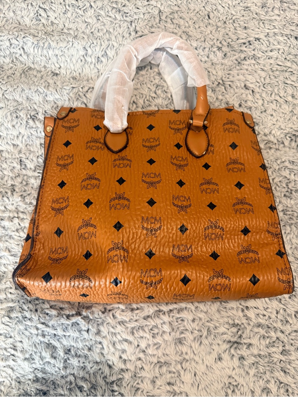 Cognac Logo Tote - Picture 2 of 8